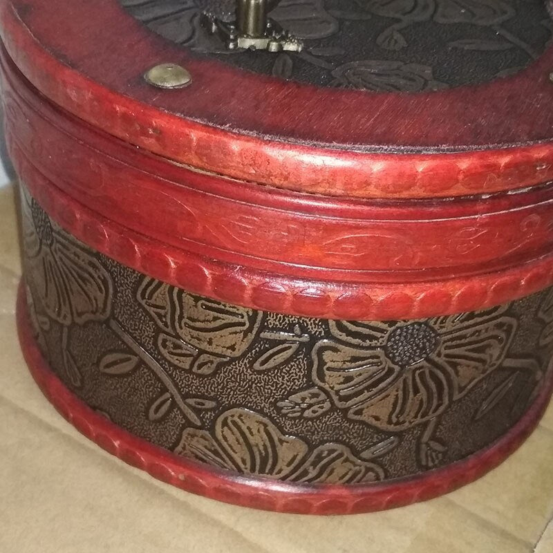Old-Fashioned Wooden Storage Box, Jewelry and Other Small Items Creative Storage Box, Jewelry Storage Box
