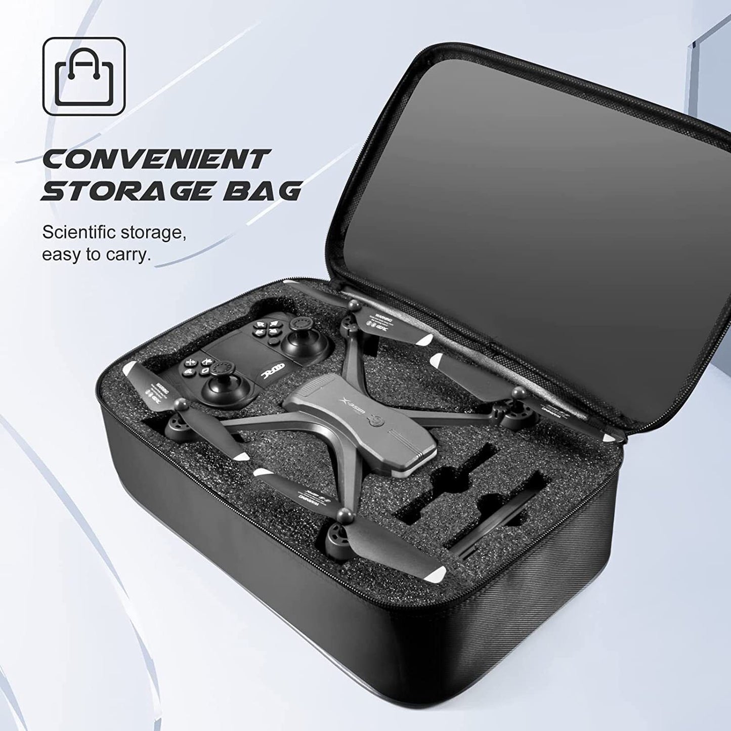 V14 Professional Drone 6K HD Dual Camera Wi-Fi FPV Portable RC Quadcopter