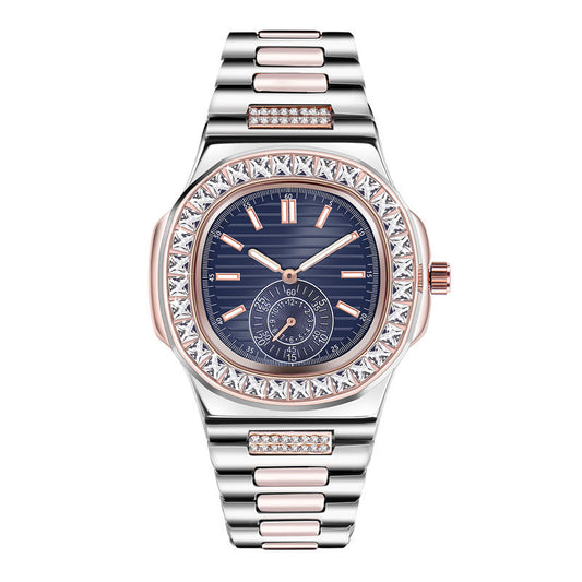 Men's Fashion Alloy  Luxury Brand Diamond Gifts Watches