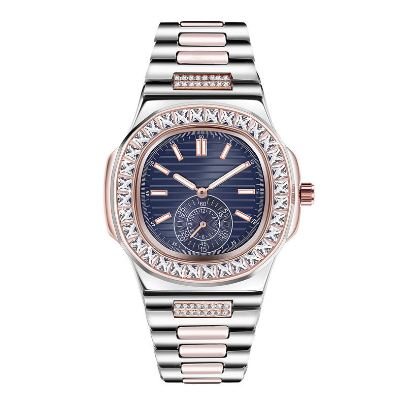 Men's Fashion Alloy  Luxury Brand Diamond Gifts Watches