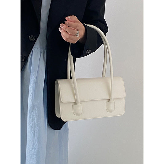 Women's Fashion Oil Wax Leather Postman High-quality Single Shoulder Bag